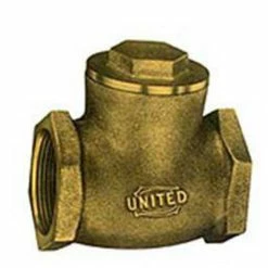 Coupon 😉 United Brass Works Model 99S 1-1/4 in. Bronze Threaded Swing Check Valve 💯
