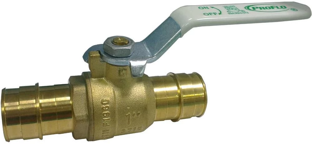 Best Pirce ❤️ PROFLO® PFX472 Series 1 in. Brass Full Port F1960 400# Ball Valve 🌟