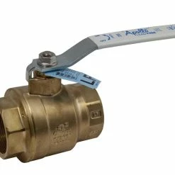 Flash Sale 🔥 Apollo Valves 77FLF-100 Series 4 in. Brass Full Port NPT 400# Ball Valve ✨