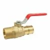 Budget 🔥 Red-White Valve Figure 5017AB 3/4 in. Brass Full Port F1960 x Solder 400# Ball Valve ⌛