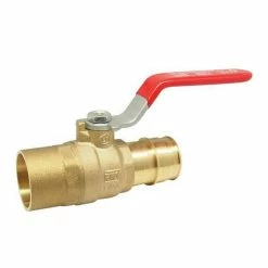 Budget 🔥 Red-White Valve Figure 5017AB 3/4 in. Brass Full Port F1960 x Solder 400# Ball Valve ⌛