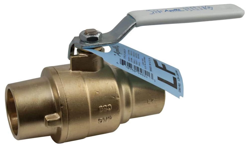Deals ๐ Apollo Valves 77FLF-200 Series 1/2 in. Brass Full Port Solder 600# Ball Valve ๐คฉ