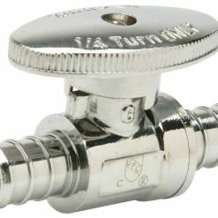 Deals ๐ Zurn PEX 1/2 x 3/8 in. F1807 x OD Compression Tee Handle Straight Supply Stop Valve in Rough Brass ๐ฏ