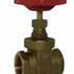 Cheapest 🛒 Red-White Valve 206AB 2 in. Brass NPT Gate Valve 🔔