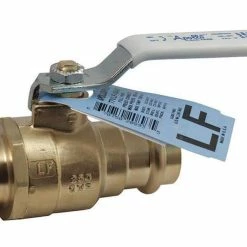 Hot Sale 🔔 Apollo® Press 77VLF Series 2-1/2 in. Forged Brass Full Port Press Ball Valve 😍