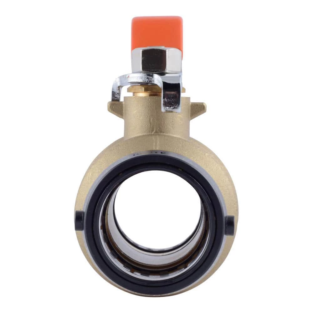 Brand new 🔔 SharkBite® 1-1/2 in. DZR Brass Push 200# Ball Valve 👍 - Image 3