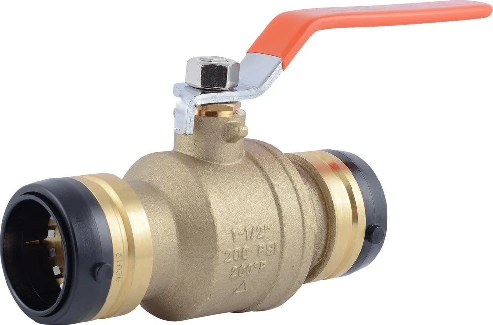 Brand new 🔔 SharkBite® 1-1/2 in. DZR Brass Push 200# Ball Valve 👍 - Image 5