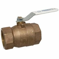 Hot Sale 🌟 NIBCO T-585-66-LF 1 in. DZR Silicon Bronze Full Port NPT 600# Ball Valve 😍