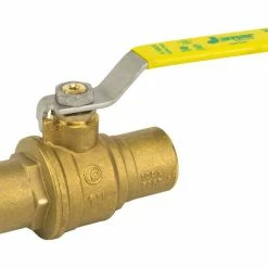 Promo 😀 Jomar International 1/2 in. Brass Full Port Solder 600# Ball Valve 🥰