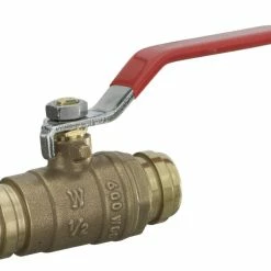 Budget 🎉 Sioux Chief 648 Series 1/2 in. Brass Full Port Solvent Weld 600# Ball Valve 🌟