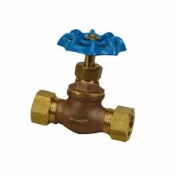 Promo 🧨 PROFLO® 3/4 in. Compression Wheel Straight Supply Stop Valve 👍