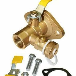 Promo 🛒 FNW® 1-1/4 in. Brass Full Port NPT 600# Ball Valve 🌟