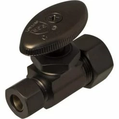 Best deal ✔️ PROFLO® 5/8 x 3/8 in. Compression Straight Supply Stop Valve in Oil Rubbed Bronze ✨