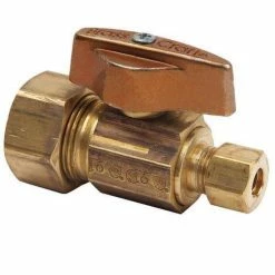 Top 10 ✔️ BrassCraft KTCR04 Series 5/8 in x 1/4 in Straight Handle Straight Supply Stop Valve in Brass 🛒