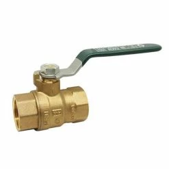 New 🔥 Red-White Valve Figure 5592AB 2 in. Brass Full Port FNPT 600# Ball Valve 😍