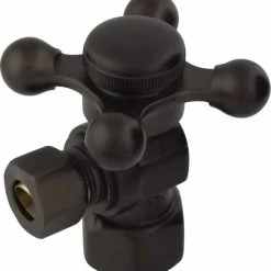 Top 10 👍 Signature Hardware 1/2 x 3/8 in. FIPS x Compression Cross Angle Supply Stop Valve in Oil Rubbed Bronze 🌟