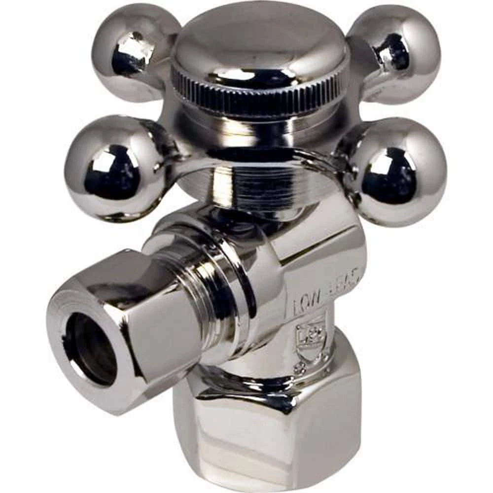Top 10 ๐ Signature Hardware 1/2 x 3/8 in. FIPS x Compression Cross Angle Supply Stop Valve in PVD Polished Nickel ๐
