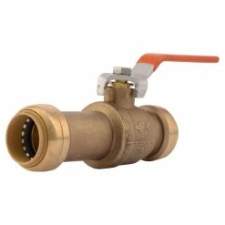 Brand new ⌛ SharkBite® 1 in. DZR Brass Full Port Push 200# Ball Valve 😍