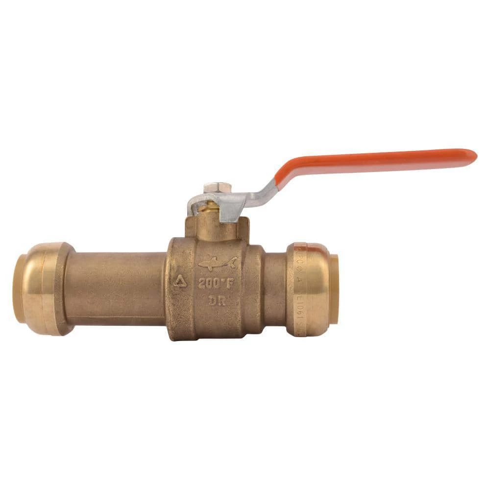 Brand new ⌛ SharkBite® 1 in. DZR Brass Full Port Push 200# Ball Valve 😍 - Image 3