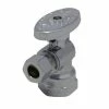 Buy 🌟 PROFLO® 1/2 x 3/8 in. Lever Handle Quarter Turn Angle Supply Stop Valve in Chrome Plated 👍