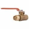Best Pirce ✔️ SharkBite® 1/2 in. DZR Brass Full Port Push x FNPT 200# Ball Valve ⭐
