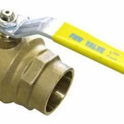 Cheap ✔️ FNW® 1-1/4 in. DZR Brass Full Port Sweat 600# Ball Valve 🥰