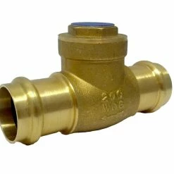 Promo ⭐ Milwaukee Valve UP969 3/4 in. Brass Press Swing Check Valve 😀