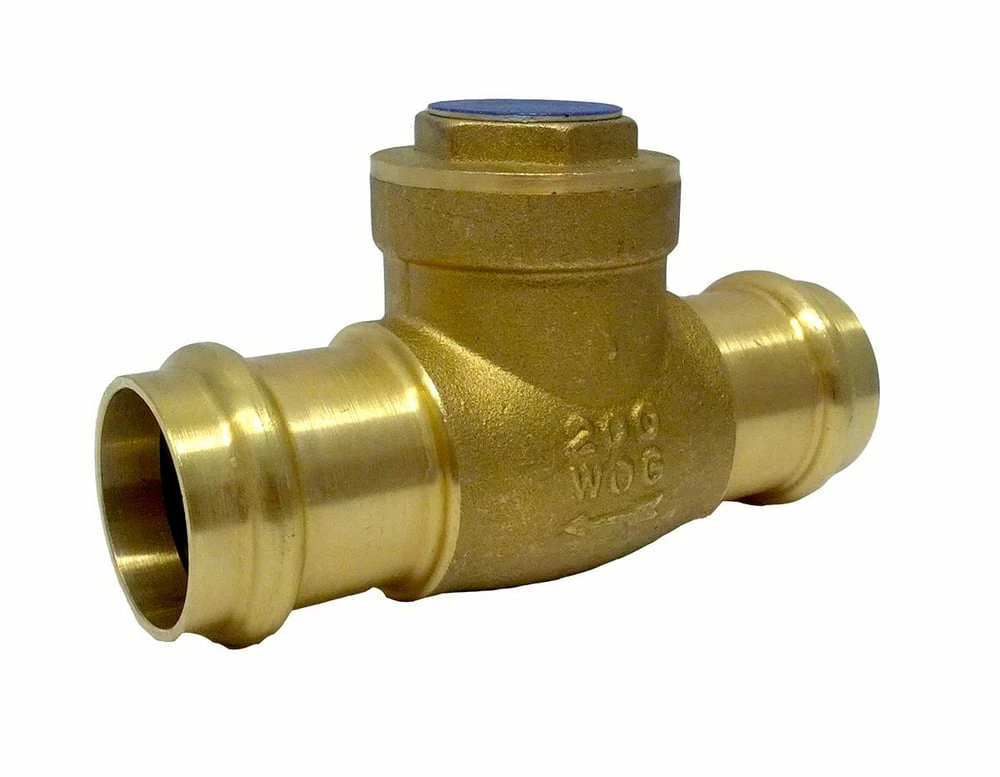 Promo ⭐ Milwaukee Valve UP969 3/4 in. Brass Press Swing Check Valve 😀
