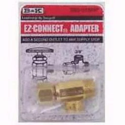 Cheapest 😉 B & K Industries EZ Connect® 3/8 x 1/4 in. Brass Valve Tee ⭐