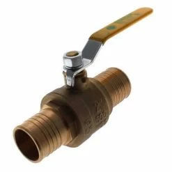 Cheap 🔥 Everflow Series 600P 1-1/4 in. Brass Full Port F1807 400# Ball Valve 😉