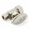 Cheap 🌟 Signature Hardware 5/8 x 3/8 in. IPS x OD Tube Knob Straight Supply Stop Valve in Polished Nickel 😉