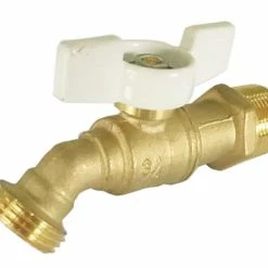 Brand new 👏 PROFLO® 1/2 in. MIP Brass Hose Bibb Ball Valve 😉