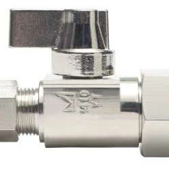 New 🤩 Sioux Chief 129 Series 1/2 in x 3/8 in Lever Handle Straight Supply Stop Valve in Chrome Plated 🧨