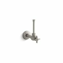 Brand new 🔥 KOHLER 1/2 in. NPT Four Arm Angle Supply Stop Valve in Vibrant® Brushed Nickel 😀