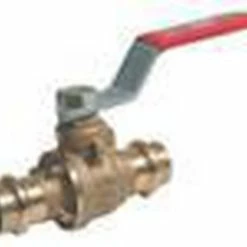 Best Pirce 💯 Red-White Valve Figure 5020AB 1/2 in. Brass Full Port Press 600# Ball Valve 🎁