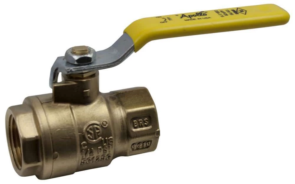 Cheap 🧨 Apollo Valves 77F-100 Series 2 in. Brass Full Port NPT 600# Ball Valve 🥰