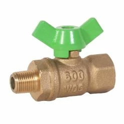 Discount 🤩 Matco-Norca 759MFLF 1/4 in. Brass Full Port MIPS x FIPS 600# Ball Valve 🧨