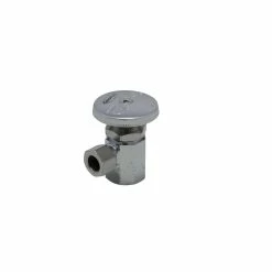 Cheapest ⌛ PROFLO® 1/2 x 3/8 in. Male x OD Compression Knob Angle Supply Stop Valve in Chrome Plated 😉