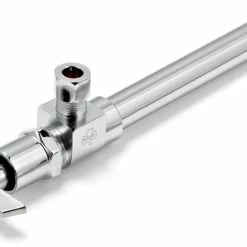 Coupon 🔥 McGuire Manufacturing 1/2 x 3/8 in. Sweat x OD Tube Loose Key Angle Supply Stop Valve in Chrome Plated ✨