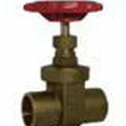 Deals 🛒 Red-White Valve 206AB 3/4 in. Brass Solder Gate Valve 👏
