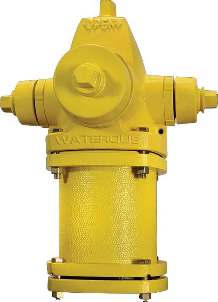 Budget 🤩 American Flow Control Waterous® Classic Pacer ® Red 8 ft. Mechanical Joint Assembled Fire Hydrant 😉