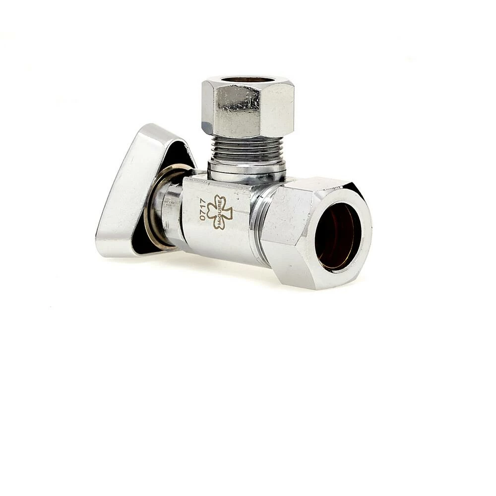 Buy 😍 McGuire Manufacturing Convertible™ II 1/2 in Loose Key Handle Angle Supply Stop Valve 🧨