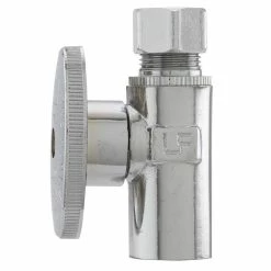 Deals 💯 Keeney 1/2 x 3/8 in. Sweat x OD Compression Oval Straight Supply Stop Valve in Polished Chrome 😀