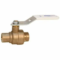 Best Pirce ✨ NIBCO S-685-80-LF 1 in. DZR Silicon Bronze Full Port Solder 600# Ball Valve 😍