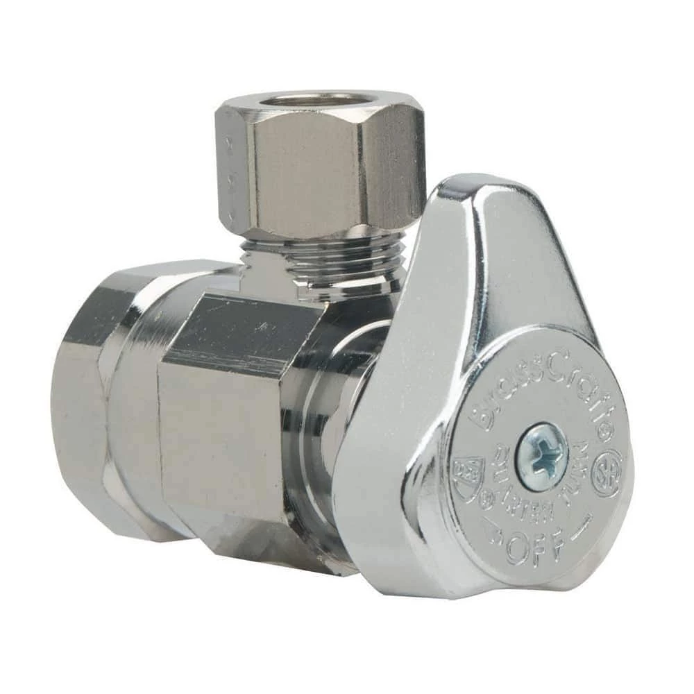Top 10 ๐งจ BrassCraft 1/2 x 3/8 in. FIPS x OD Compression Angle Supply Stop Valve in Chrome ๐
