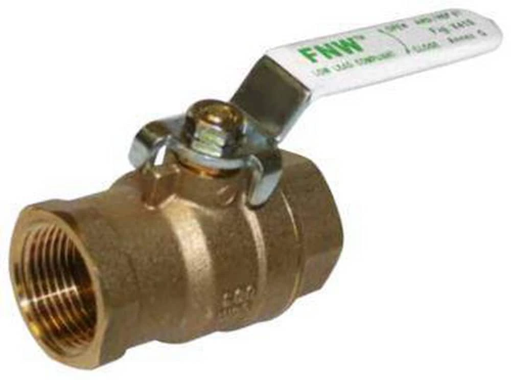Outlet 😉 FNW® Figure X410C 1 in. Brass Full Port NPT 600# Ball Valve ✨