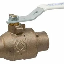 Budget 🔔 NIBCO S-585-66-LF 2 in. DZR Silicon Bronze Full Port Solder 600# Ball Valve 😀