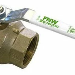 Best Sale 🎁 FNW® 1-1/4 in. Full Port 600 WOG Brass Ball Valves with Threaded NPT Ends 😍
