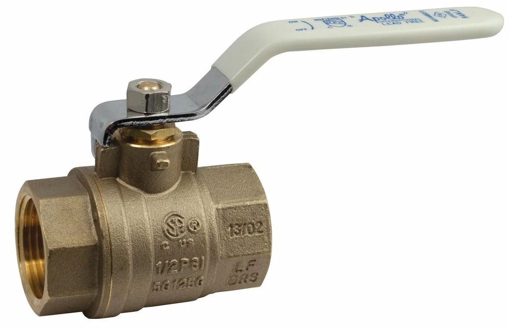 Budget 👍 Apollo Valves 94ALF-A Series 2-1/2 in. Brass Full Port Solder 400# Ball Valve 🎁