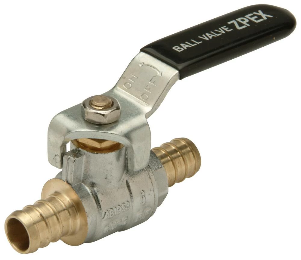 Budget ๐ฅ Zurn PEX 1/2 in. Brass Barbed Ball Valve ๐ - Image 2